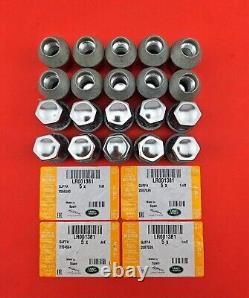 20x Original Land Rover Wheel Nuts Discovery Freelander Evoque Velar LR001381