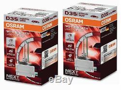 2x Osram D3S XENARC NIGHT BREAKER LASER +200% Helligkeit 20% weißeres Licht
