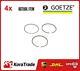 4 X Goetze Engine Cylinder Piston Rings Kit For 1 Cyl. 0843670000