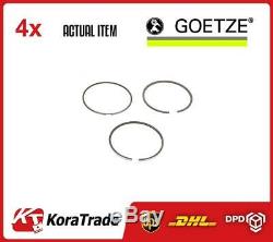 4 x GOETZE ENGINE CYLINDER PISTON RINGS KIT FOR 1 CYL. 0843670000