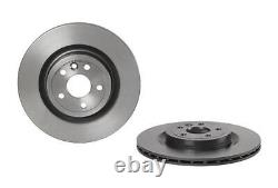 BREMBO 09. C209.11 2x Brake Discs Rear Internally Vented Fits Jaguar Land Rover