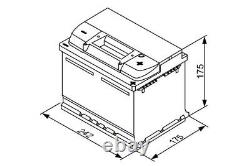 Battery fits BMW 520 318 Z1 518 503 1.8 2.0 2.5 3.2 57 to 99 Bosch 065 500A New