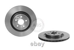 Brake Discs SET OF 2 (Rear) BREMBO 09. C209.11 for Jaguar/Land Rover I-Pace/F-P