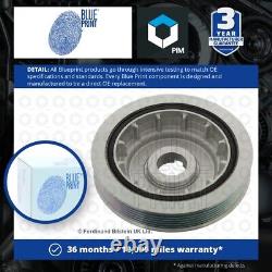 Crankshaft Pulley fits JAGUAR XF X250 2.2D 11 to 15 Belt Blue Print XR858321 New