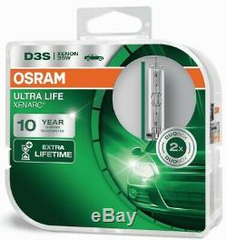 D3S 42V XENARC Ultra Life bis zu 10 Jahre Garantie 2St OSRAM + USB Licht