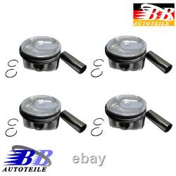 Excess +0.50mm for Piston Set Jaguar Land Rover XE Evoque Discovery 2.0 Turbo