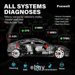 Foxwell Car Van OBD2 Scanner ALL System Diagnostic Tool Reset ABS Idel Speed EPB