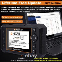 Foxwell NT624 Elite Car Van OBD2 Scanner ALL Systems Diagnostic Tool Code Reader