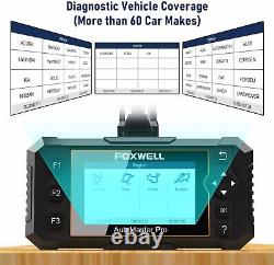 Free Update! Foxwell Car Van OBD2 Code Reader Scanner ALL System Diagnostic Tool