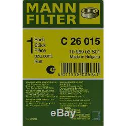 Inspektionspaket 7 L Liqui Moly TopTec 4200 5W-30 + MANN Filterpaket ASX 9809815