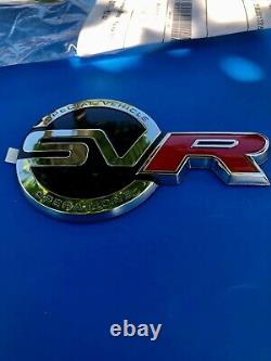Logo Trunk Svr Sv R Jaguar F Pace Xkr XJR Xfr XF Xe Original