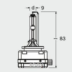 OSRAM Glühlampe, Birne Auto Scheinwerfer D3S (Gasentladungslampe) 42 V 35 W