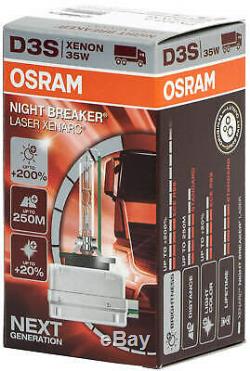 Osram Xenarc Night Breaker Laser D3S 66340XNL Xenon Lampe (2 Stück)