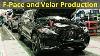 Range Rover Velar And Jaguar F Pace Production