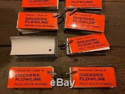 Rare Docker Brothers Flowline Set Of Motor Car Colours BMC JAGUAR ROVER