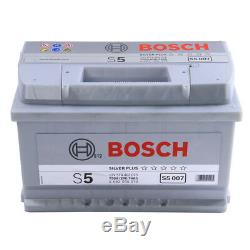 S5007 S5 100 Car Battery 5 Years Warranty 74Ah 750cca 12V Electrical By Bosch