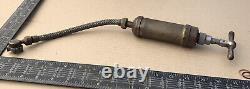 Vintage Rolls Royce Bentley Tecalemit Model T26 Grease Gun Braided Hose Slide-On