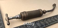 Vintage Rolls Royce Bentley Tecalemit Model T26 Grease Gun Braided Hose Slide-On