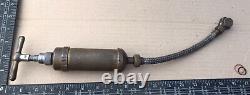 Vintage Rolls Royce Bentley Tecalemit Model T26 Grease Gun Braided Hose Slide-On