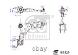 Wishbone / Suspension Arm fits RANGE ROVER EVOQUE L538 2.0 Front Lower, Right