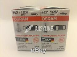 100 X Osram Original 12v H7 H7 55w Halogen-scheinwerferlampe Autobirne
