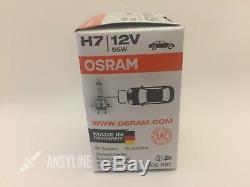 100 X Osram Original 12v H7 H7 55w Halogen-scheinwerferlampe Autobirne