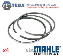 4x Mahle Original Engine Piston Ring Set 013 Rs 00114 0n0 I New Oe Replacement