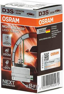 Briseur Osram Xenarc Nuit Laser D3s 66340xnl Xenon Lampe (2 Stück)