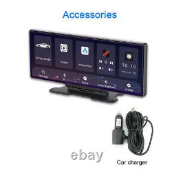 Caméra de tableau de bord de voiture Dash Cam DVR Bluetooth pour enregistreur vidéo Carplay Android