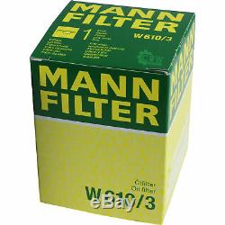 Inspektionspaket 6 L Liqui Moly Toptec 4200 5w-30 + Mann Filterpaket Asx 9813342