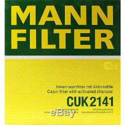 Inspektionspaket 7 L Liqui Moly Toptec 4200 5w-30 + Mann Filterpaket Asx 9809815