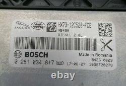 Nouvelle unité de commande de moteur Land Rover Jaguar Bosch ECU 0281034817 HX73-12C520-FDE