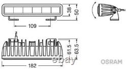 Osram Fernscheinwerfer Ledriving Lightbar Sx180 Leddl105-sp
