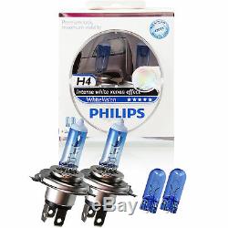 Philips 25x Whitevision 2x H4 12v 60 / 55w P43t + W5w